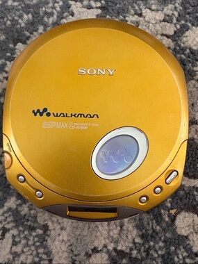 Sony Walkman Portable CD Player - Gold parts